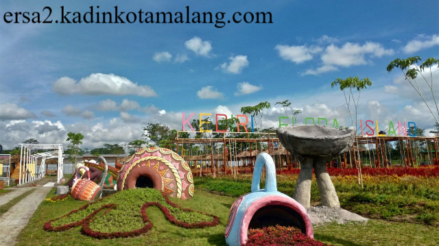 Flora Island Kediri Taman Eksotis dengan Beragam Tanaman