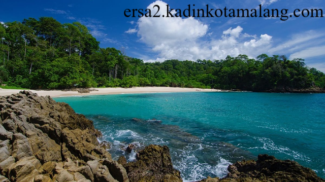 Menikmati Keasrian Alam Pantai Teluk Hijau Banyuwangi